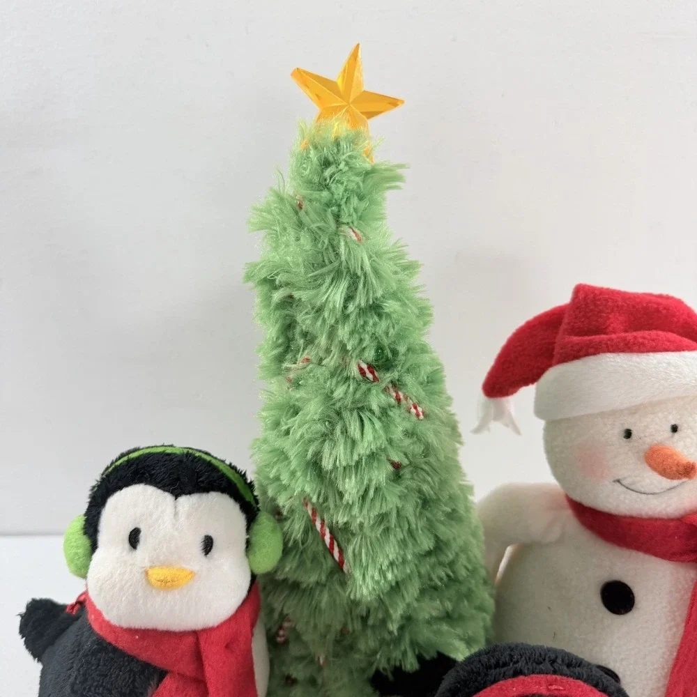 Hallmark Jingle Pals Very Merry Trio 2006 Animated Singing Snowman Penguins READ